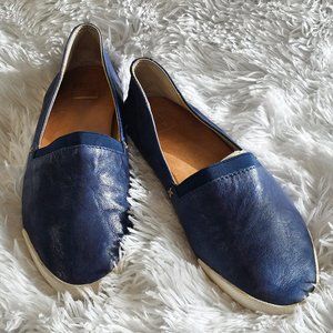 FRYE Melanie Slip-On Fashion Sneaker - DARK BLUE - size 8M